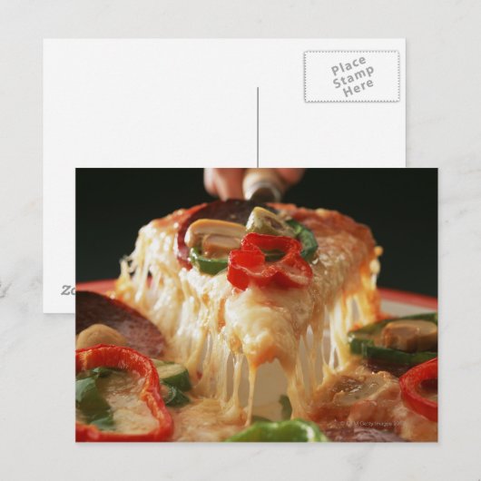ミックスピザ ポストカード (正面/裏面)