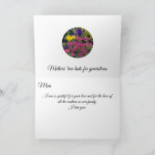 ミックスフラワーマザーズの日 シーズンカード (内部)