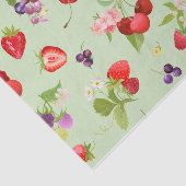 ミックスフルーツパステルグリーン 薄葉紙 (詳細)