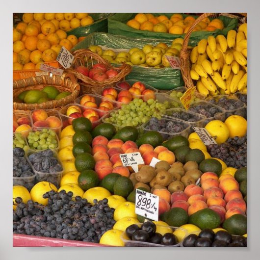 ミックスフルーツポスター ポスター (正面)