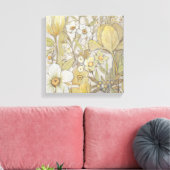 ミックスフローラ キャンバスプリント (インサイチュ (リビング))