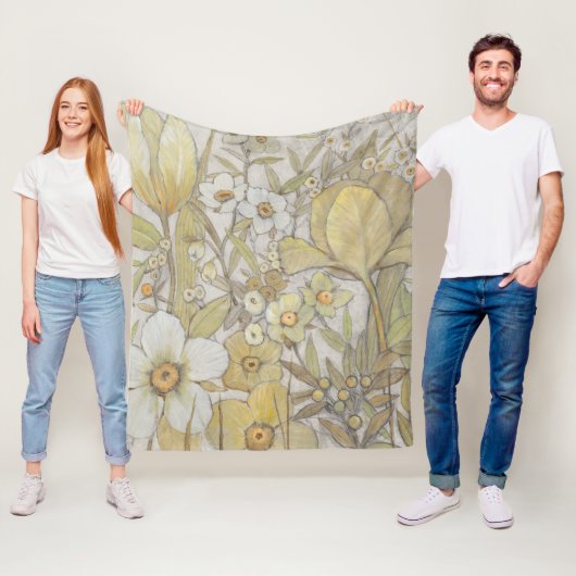 ミックスフローラ フリースブランケット (インサイチュ)