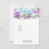 ミックスブーケベビーシャワー招待状 招待状 (裏面)