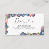 ミックスベリー – シャワーを表示 エンクロージャーカード (正面)