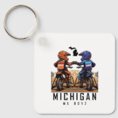 ミックスボイズ鍵ラベル キーホルダー (正面)