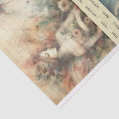 ミックスメディアアーティストヴィンテージフェアリーアートジャンクジャーナル 薄葉紙 (詳細)