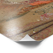 ミックスメディアアートラブホ与えープ引用文 フォトプリント            (角)