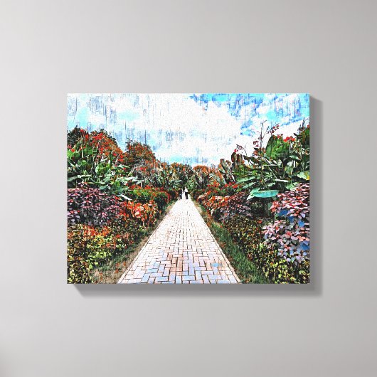 ミックスメディアキャンバスアート キャンバスプリント (正面)