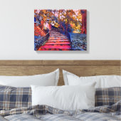 ミックスメディアキャンバスアート キャンバスプリント (インサイチュ (寝室))