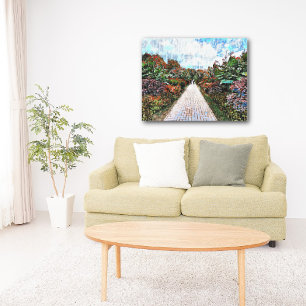 ミックスメディアキャンバスアート キャンバスプリント