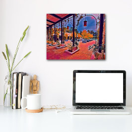 ミックスメディアキャンバスアート キャンバスプリント