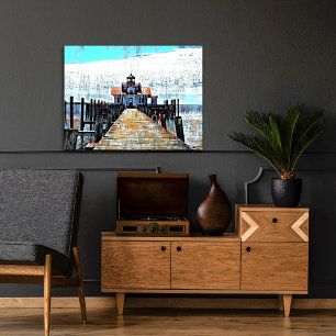 ミックスメディアキャンバスアート キャンバスプリント