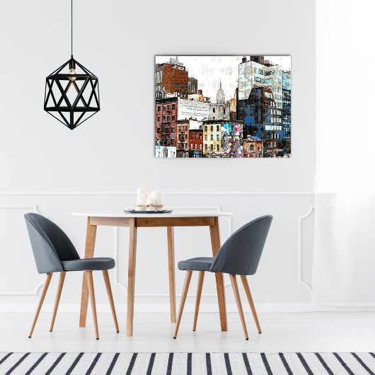 ミックスメディアキャンバスアート キャンバスプリント