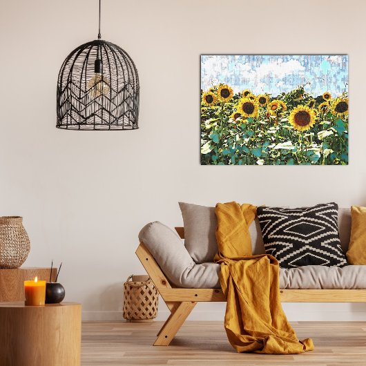 ミックスメディアキャンバスアート キャンバスプリント