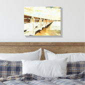 ミックスメディアキャンバスアート キャンバスプリント (インサイチュ (寝室))