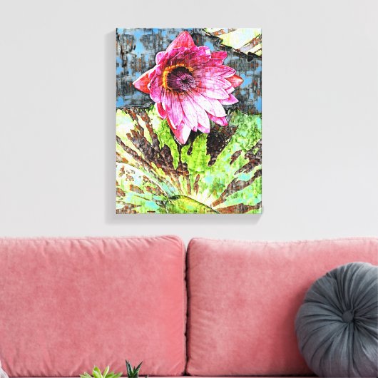 ミックスメディアキャンバスウォールアート キャンバスプリント (インサイチュ (リビング))