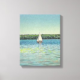 ミックスメディアキャンバスウォールアート キャンバスプリント