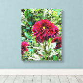 ミックスメディアキャンバスウォールアート キャンバスプリント (インサイチュ (ウッドフロア))