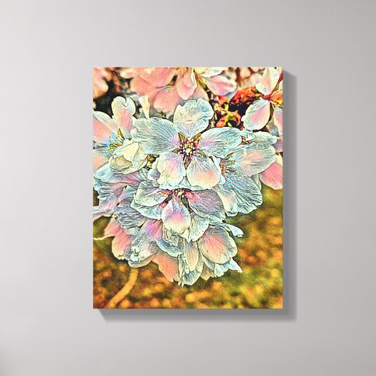 ミックスメディアキャンバスウォールアート キャンバスプリント (正面)