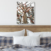 ミックスメディアキャンバスウォールアート キャンバスプリント (インサイチュ (寝室))