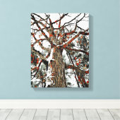 ミックスメディアキャンバスウォールアート キャンバスプリント (インサイチュ (ウッドフロア))