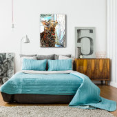 ミックスメディアキャンバスウォールアート キャンバスプリント