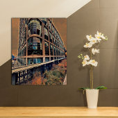 ミックスメディアキャンバスウォールアート キャンバスプリント