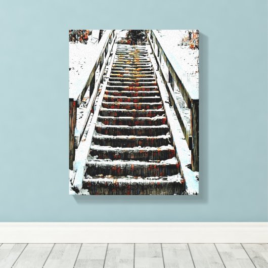 ミックスメディアキャンバスウォールアート キャンバスプリント (インサイチュ (ウッドフロア))