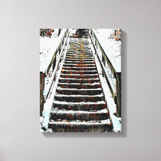 ミックスメディアキャンバスウォールアート キャンバスプリント (正面)