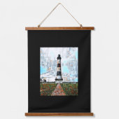 ミックスメディアデジタルアートぶら下がったのタペストリー 吊り下げ型タペストリー (正面)