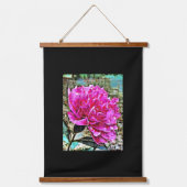 ミックスメディアデジタルアートぶら下がったのタペストリー 吊り下げ型タペストリー (正面)