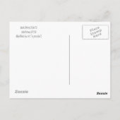 ミックスメディアファイバーアート ポストカード (裏面)