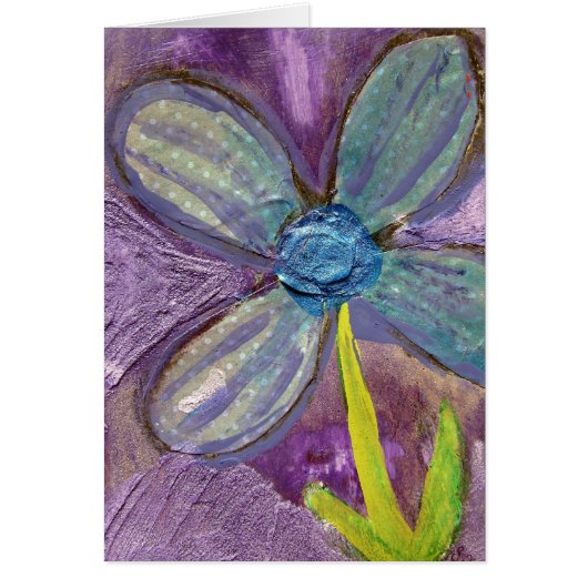 ミックスメディアフラワー (正面)