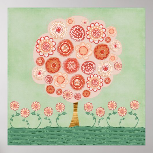 ミックスメディアポスタープリントアート ポスター (正面)