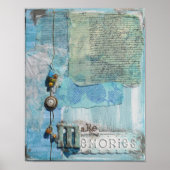 ミックスメディアメモリーズアートプリント ポスター (正面)