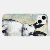 ミックスメディアラビット Case-Mate iPhoneケース (裏面 (横))