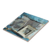 ミックスメディア引用文アート タイル (側面)