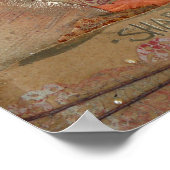 ミックスメディア引用文ラヴ与え共有アートプリント ポスター (角)