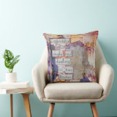 ミックスメディア引用文友情は独身の魂 クッション (椅子)