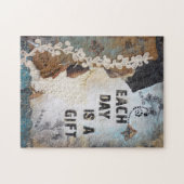 ミックスメディア引用文毎日はギフト ジグソーパズル (横)