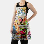 ミックスメディ感動的アRosie the Riveter エプロン (インサイチュ)