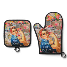ミックスメディ感動的アRosie the Riveter