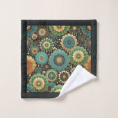 ミックスメロディ バスタオルセット (ウォッシュタオル)