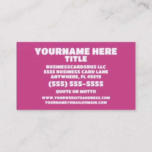 ミックスロカラフルスト 名刺 (裏面)