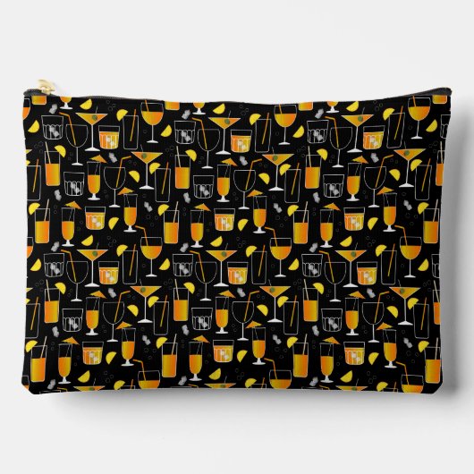 ミックスロジストのバーテンダーのカクテルとドリンク アクセサリーポーチ (正面)