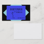ミックスロジストバーテンダー名刺 名刺 (正面/裏面)