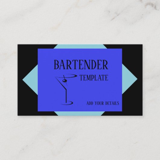 ミックスロジストバーテンダー名刺 名刺 (正面)