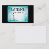 ミックスロジストバーテンダー名刺 名刺 (正面/裏面)
