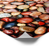 ミックスロックレッドストーンレイクショアポスタープリント ポスター (角)