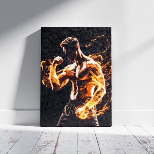 ミックス武術アーツファイター キャンバスプリント